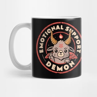 Emotional Support Demon - Funny Evil Baphomet Gift Mug